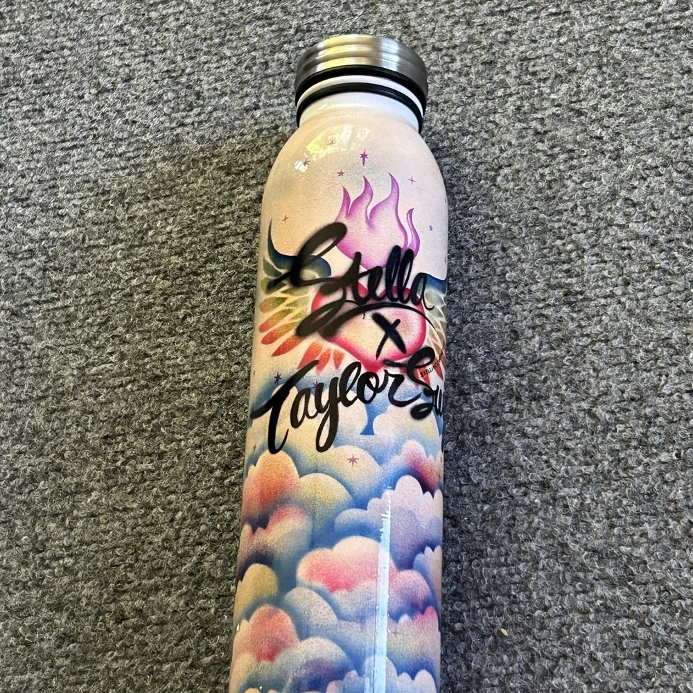 Stella McCartney Water Bottle Taylor Swift Clouds Multicolor Stainless Steel